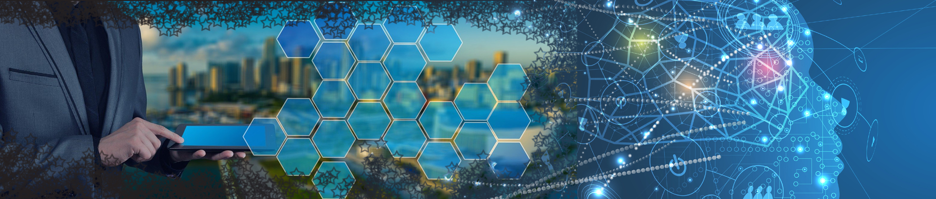 person looking at tablet